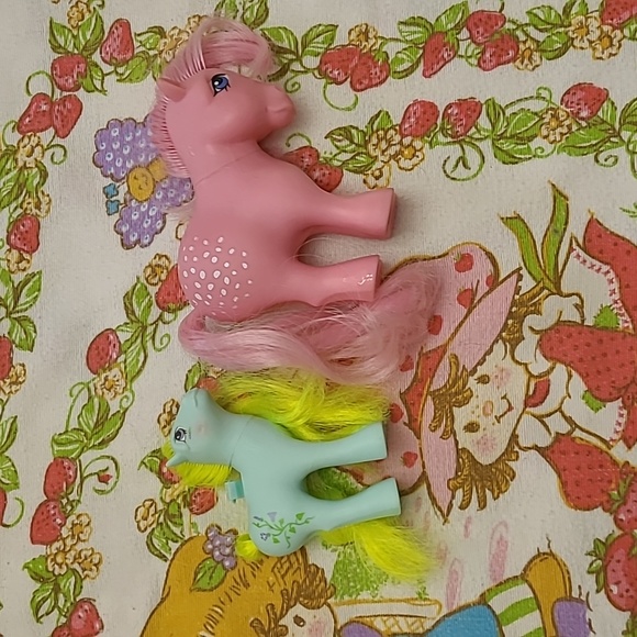 Vintage My Little Pony Cotton Candy and Morning Glory Bundle - Picture 1 of 7
